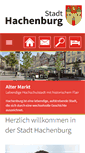 Mobile Screenshot of hachenburg.de